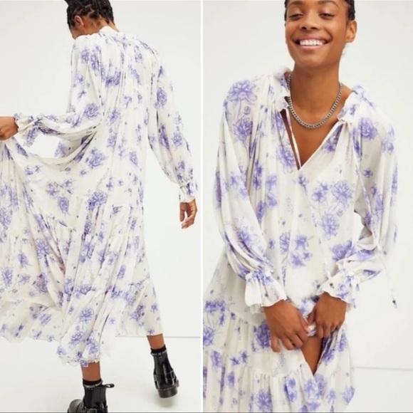 Free People Dresses & Skirts - NWT Free People Feeling Groovy Maxi Dress